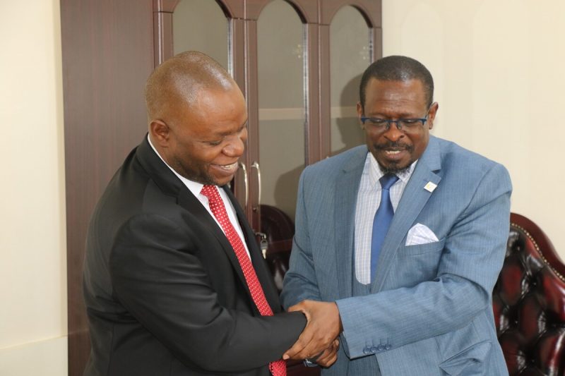 Vice Chancellor & CEO hosts ICPAK CEO at the Ruaraka Main Campus