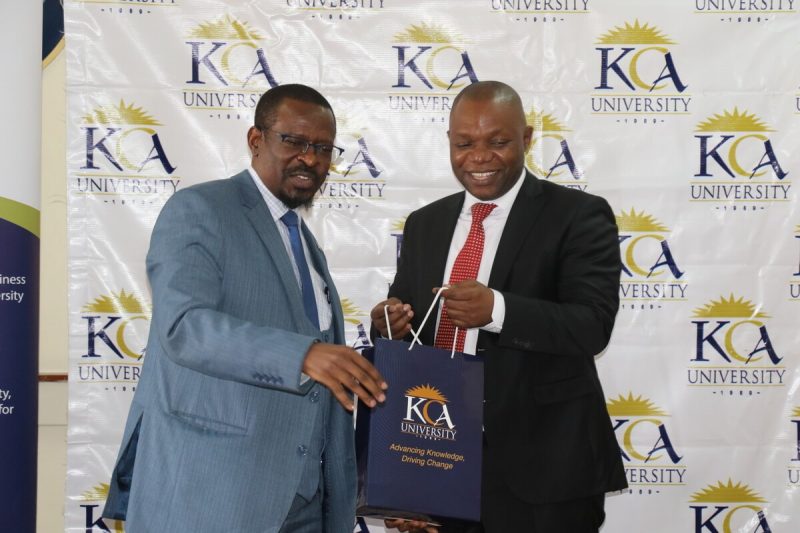 Vice Chancellor & CEO hosts ICPAK CEO at the Ruaraka Main Campus