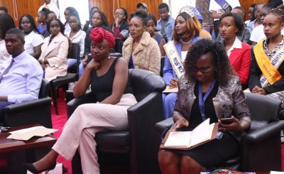 Charlene Ruto picture at Dada series unlocking true feminine beauty - KCA University