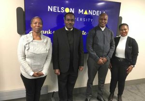 Head of ICT, Dr. Paul Abuonji, and Director CTLE, Prof. Simon Ngingi to Nelson Mandela University in South Africa