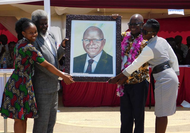 Prof. Vincent Onywera - Chief guest during Kisumu School prize giving ceremony