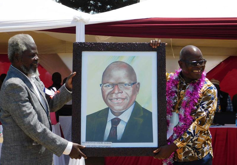 Prof. Vincent Onywera - Chief guest during Kisumu School prize giving ceremony