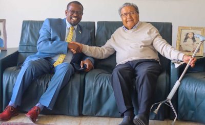 VC & CEO pays courtesy call to Dr. Manu Chandaria