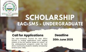 Call for Applications: East African Community (EAC) Student Mobility Scholarships Scheme (EAC-SMS) 2025/2026