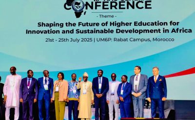 Leadership in Motion: Prof. Isaiah I. C. Wakindiki joins fellow higher education leaders at the 16th AAU General Conference in Rabat, Morocco, following his election as Vice President of the Association of African Universities (2025–2029)